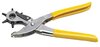 Revolving Leather Punch Plier Action