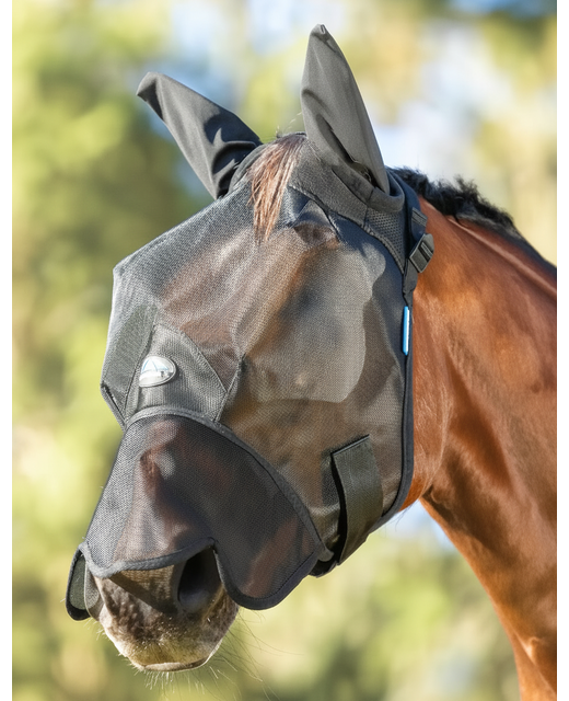 Weatherbeeta Comfitec Insect Guard Fly Mask With Ears & Nose