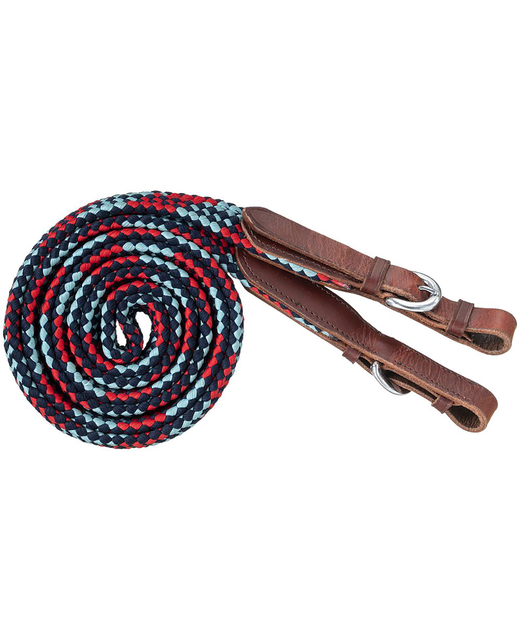 Tough1 Braided Trail Rein 7ft