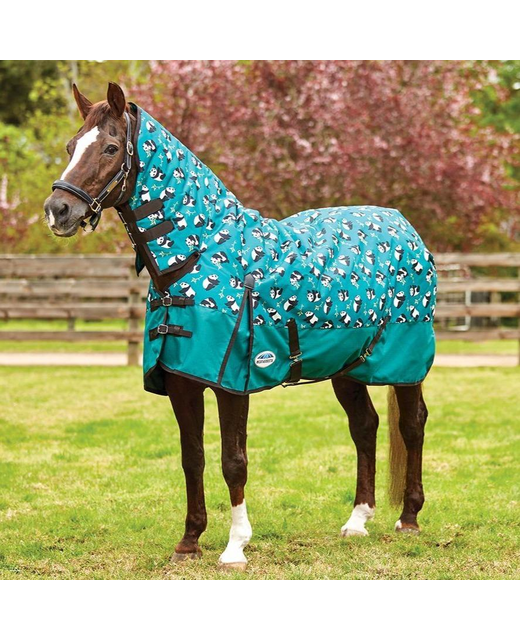 Weatherbeeta ComfiTec Tyro Lite Plus Turnout Rug In Seal Print - Foto 4