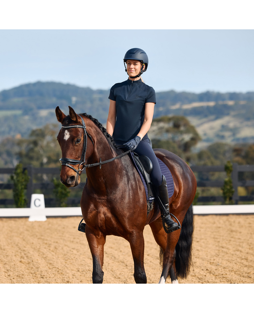 Dublin Mono Crown Patent Flash Bridle