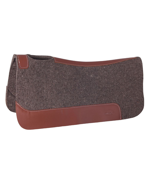 Double Hill Contoured Wool Felt Saddle Pad 32X32