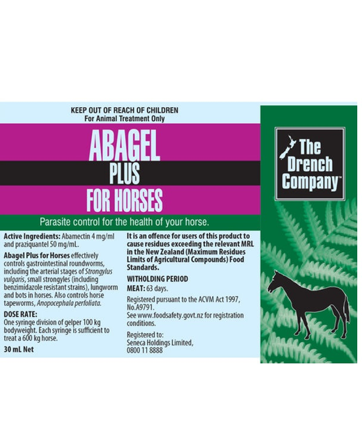 Abagel Plus For Horses 