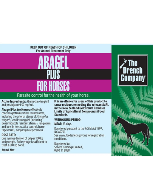 Abagel Plus For Horses 