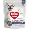 Love Em Air Dried  Liver Dog Treats 200gm