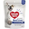 Love Em Air Dried  Liver Dog Treats 200gm