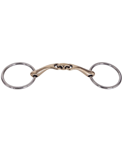 Platinum German Silver Curved Mouth Training Bit