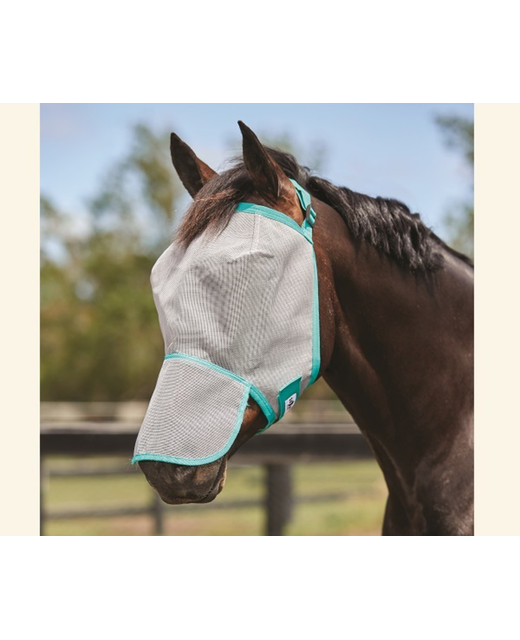 Saxon Buzz Away Fly Mask With Nose