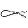 Platinum Rubber Grip Reins 16mm Black