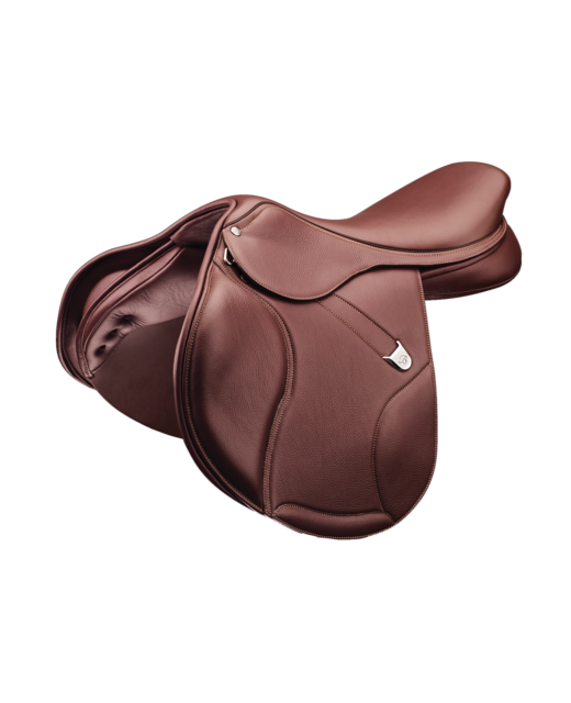 Bates Elevation + Flat Seat Jump Saddle