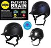 EQ3 Lynx Smooth Top Helmet Back On Track (Yellow Taggable)