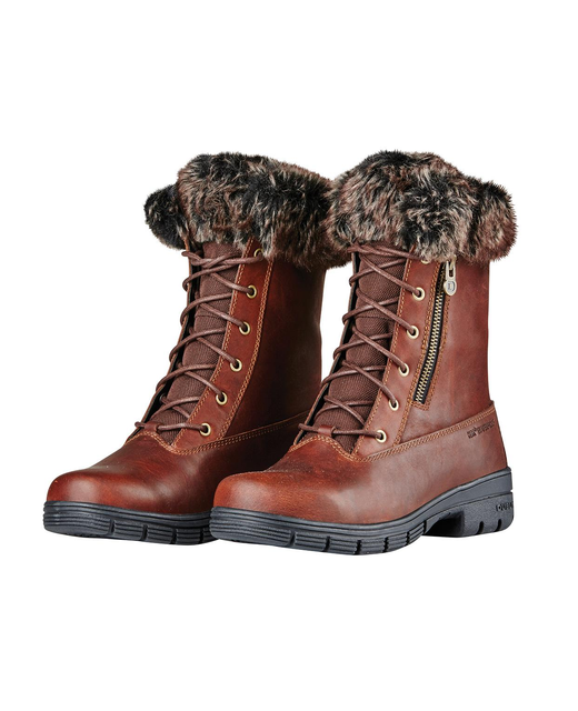 Dublin Bourne Boots Red Brown Ladies