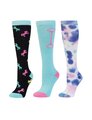 Dublin 3 Pack Socks Horses Childs