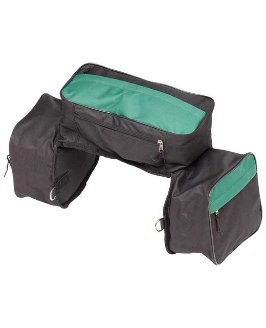 Saddlebag-Combo (Insulated) Black/Green