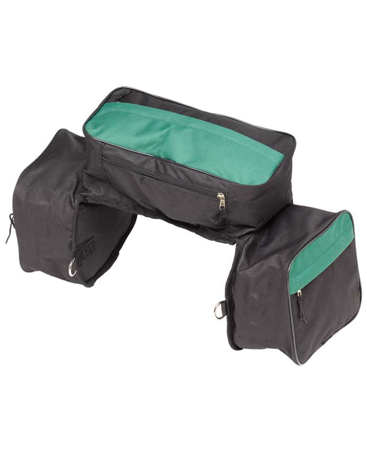 Saddlebag-Combo (Insulated) Black/Green