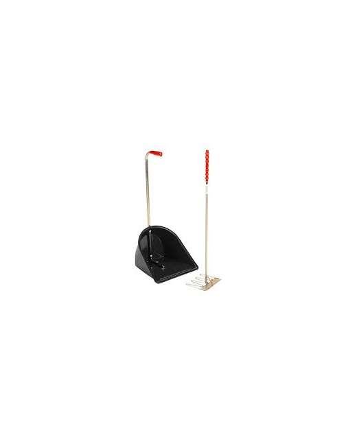 Stable Manure Collector - Black