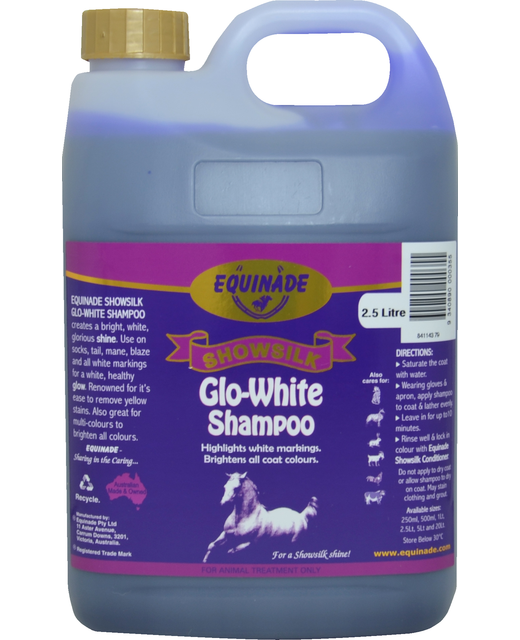 Equinade Glo Shampoo White  2.5L