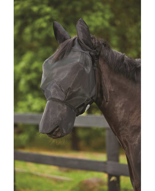 Weatherbeeta Comfitec Double Dart Deluxe Fly Mask With Ears And Nose