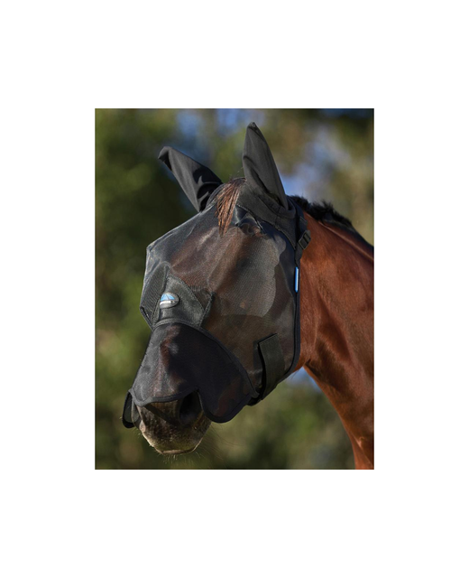 Weatherbeeta Comfitec Double Dart Deluxe Fly Mask With Ears And Nose