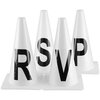 Dressage Cone Markers (R-S-V-P)