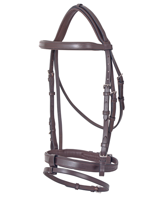 Platinum Padded Flat Hanoverian Bridle