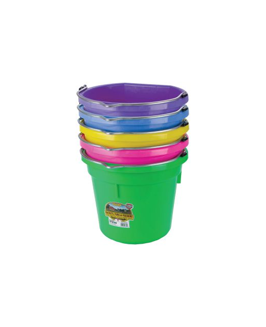Feed Bucket Flat Back 19 Litre