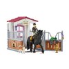 Schleich Horse Stall With Tori & Princess
