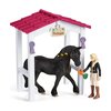 Schleich Horse Stall With Tori & Princess