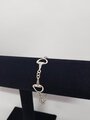 Sterling Silver Snaffle Bracelet