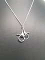 Sterling Silver Fulmer Bit Necklace