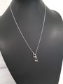 Sterling Silver Twin Stirrup Necklace 