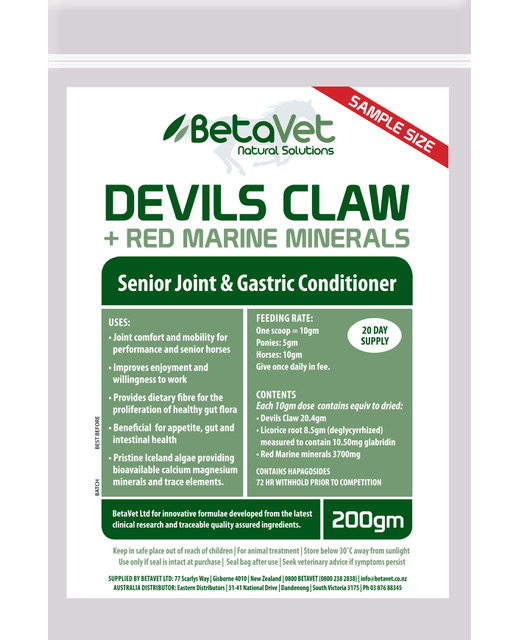 Betavet Devil's Claw + Red Marine Minerals