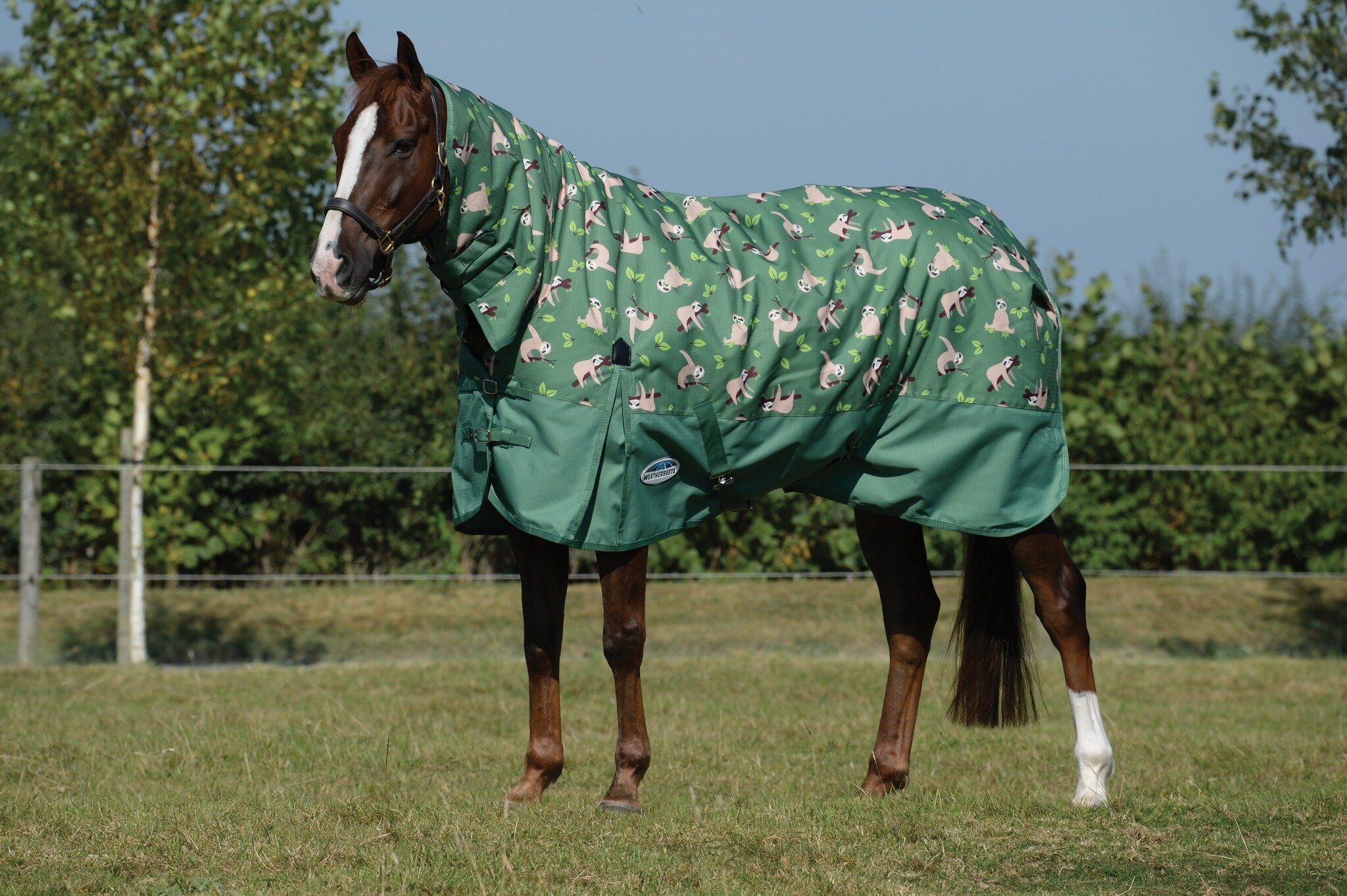 Couverture De Pré (Turnout Rug) Weatherbeeta Comfitec Essential Lite - Taille 4'0 - Bleu Marine