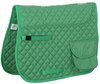 Diamond Quilted Saddle Pad With Pockets