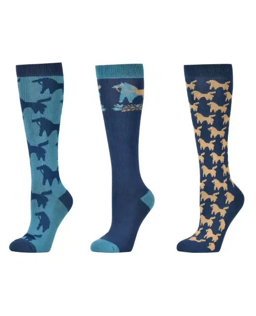 Dublin 3 Pack Socks  Adults One Size Fits All