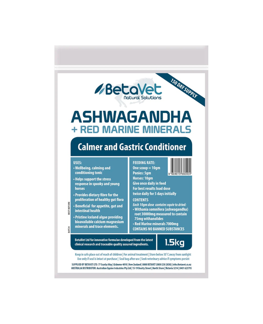 Betavet Ashwagandha + Red Marine Minerals