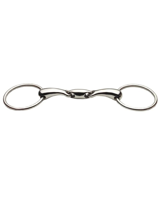 Bit Double Jointed Training Snaffle Stainless Steel