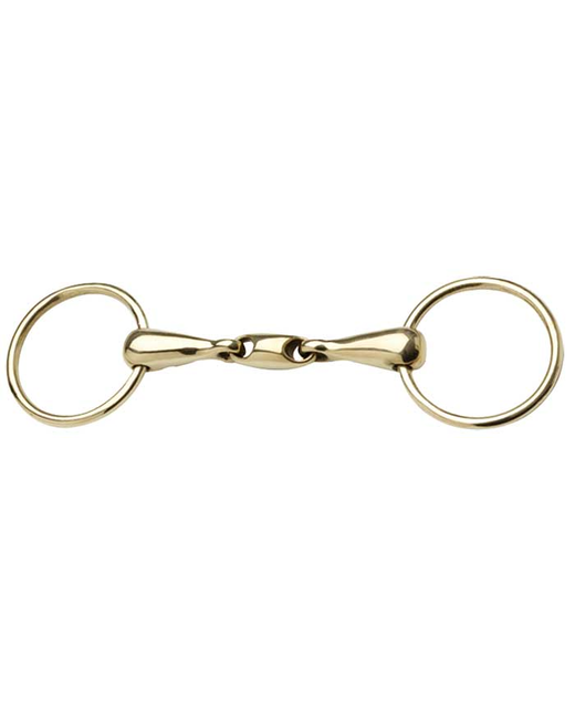 KK Style Bit-Aintree Gold Training Snaffle