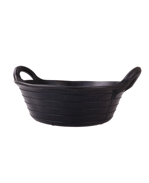 Feed Pan Recycled Rubber 12L No Handle