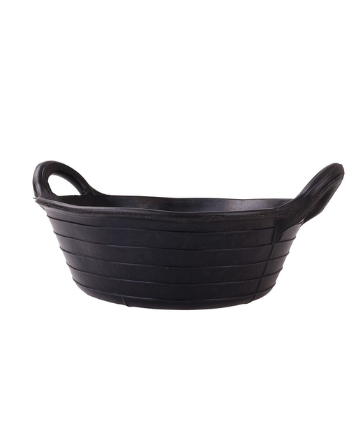 Feed Pan Recycled Rubber 12L No Handle