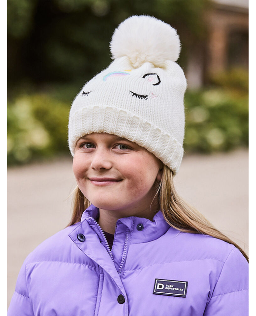 Dublin Kids Embroidered Unicorn Beanie