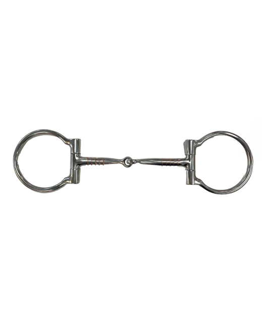Medium Mouth Dee Copper Inlay Snaffle