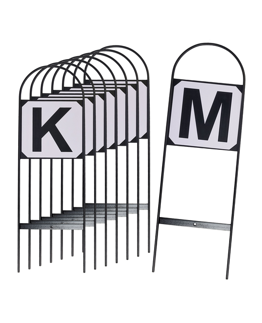 Dressage Arena Letters Metal 