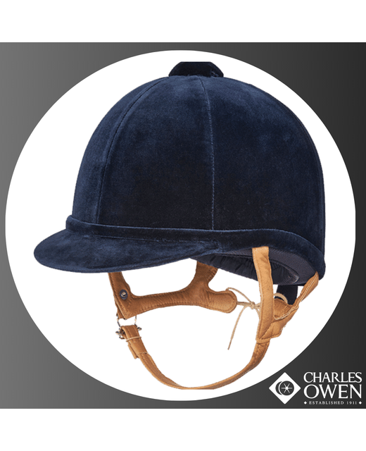 Charles Owen Fian Velvet Competition Helmet