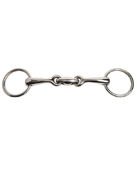 JP Korsteel Oval Link Loose Ring Bradoon