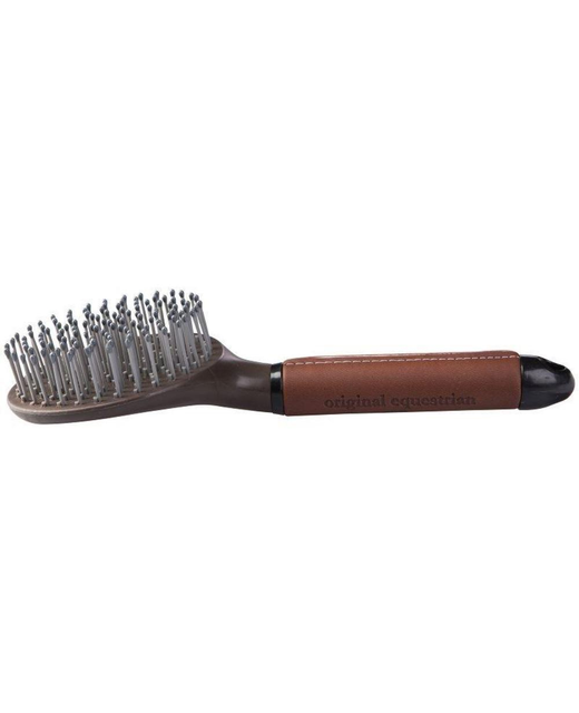 Leather Embossed Mane tail Brush