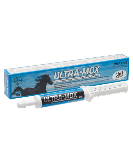 UltraMox 30GM Horse Wormer Horse CareWormers Richmond Saddlery