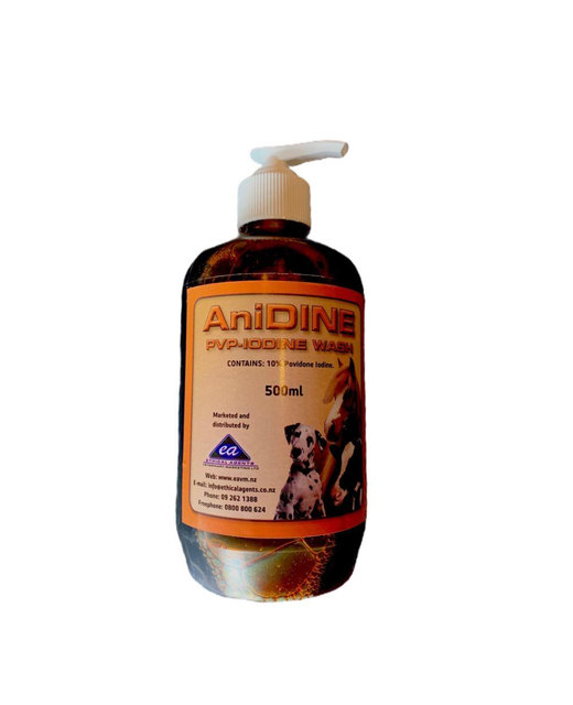 Anidine PVP Iodine Horse Wash Pump Pack 500ml