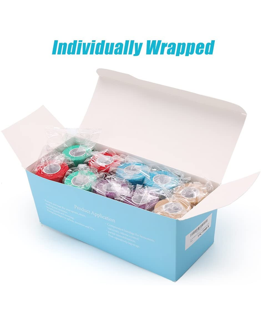 Cohesive Flex Bandage Box of 12 Bulk Buy