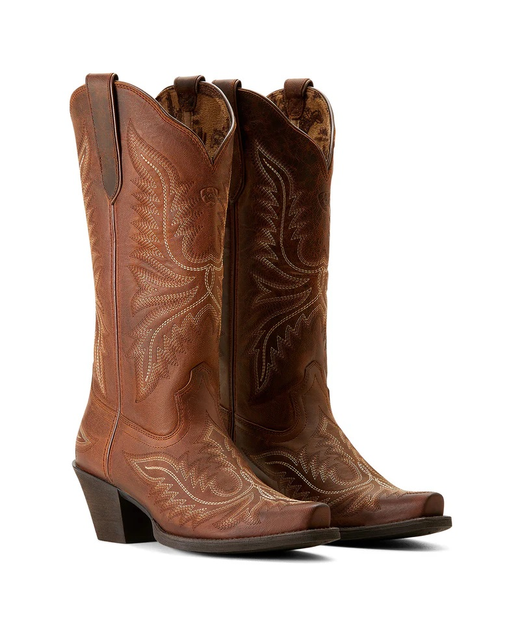 Ariat Womens Round Up Collins Rafter Tan